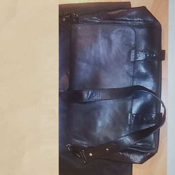 Other - Unisex Leather messenger bag&dust bag